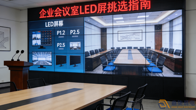 企業會議室LED屏挑選指南 