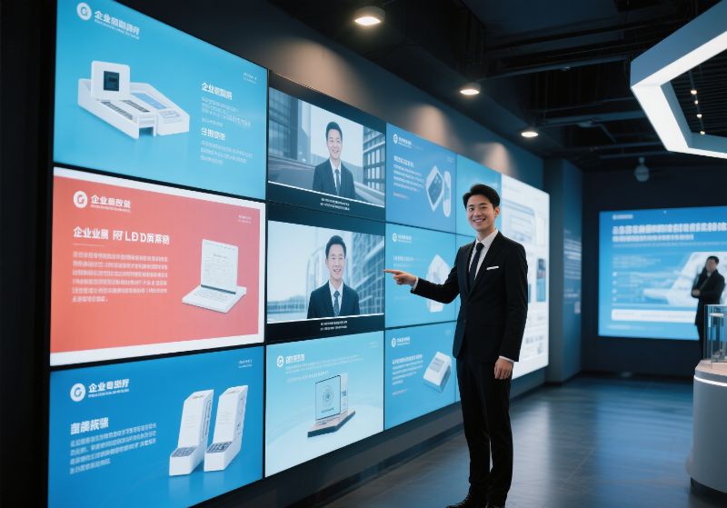 企業展廳LED屏如何做分屏控制？